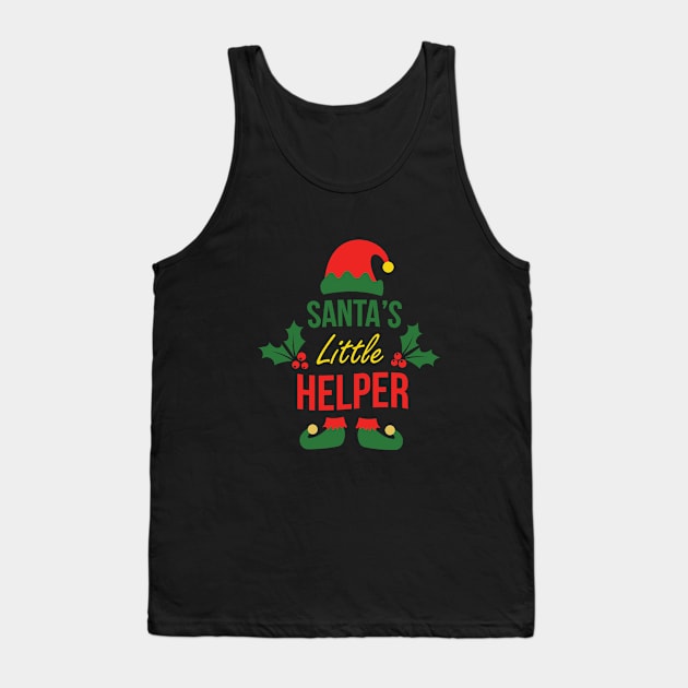 Santa's Little Helper Tank Top by The Gift Hub